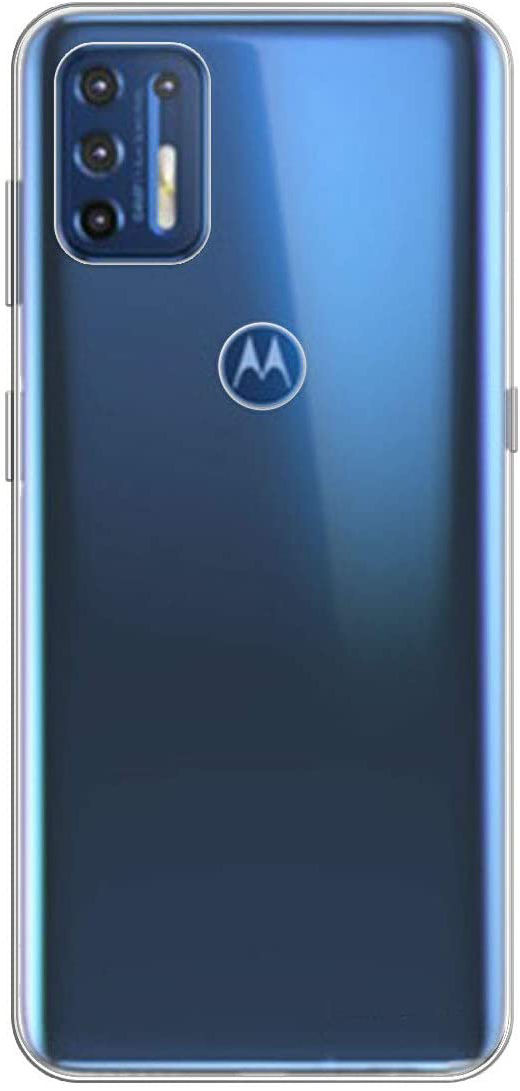 Motorola Moto G9 Plus Hoesje Flexibel en Dun TPU Transparant afbeelding 4