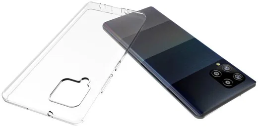 Samsung Galaxy A42 Back Cover Dun TPU Transparant afbeelding 6