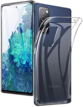 Samsung Galaxy S20 FE Hoesje Flexibel en Dun TPU Transparant