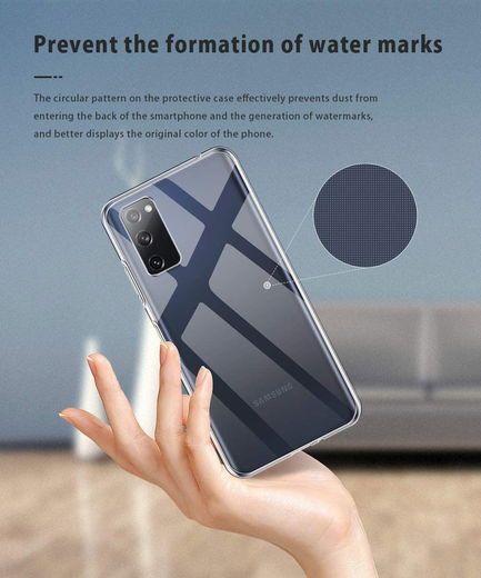 Samsung Galaxy S20 FE Hoesje Flexibel en Dun TPU Transparant afbeelding 7