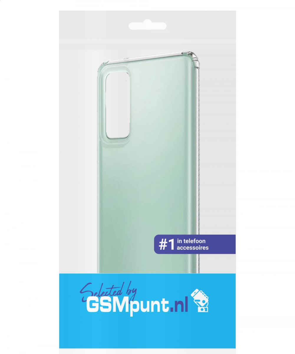 Samsung Galaxy S20 FE Hoesje Flexibel en Dun TPU Transparant afbeelding 2
