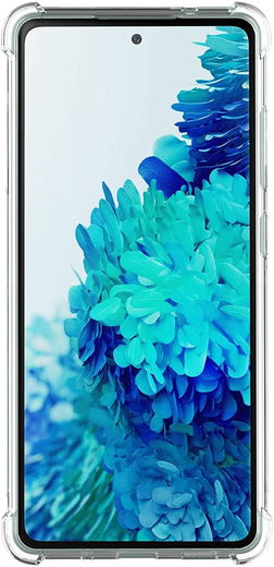 Samsung Galaxy S20 FE Hoesje Schokbestendig en Dun TPU Transparant afbeelding 6