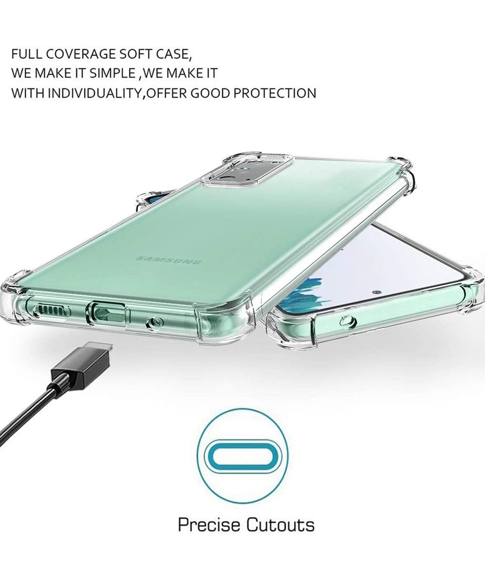 Samsung Galaxy S20 FE Hoesje Schokbestendig en Dun TPU Transparant afbeelding 11