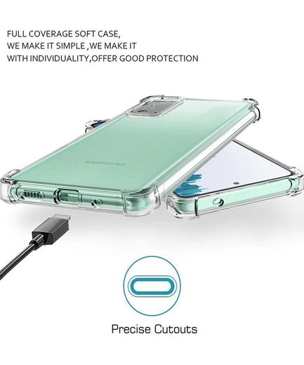 Samsung Galaxy S20 FE Hoesje Schokbestendig en Dun TPU Transparant afbeelding 11