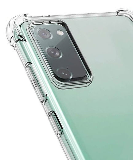Samsung Galaxy S20 FE Hoesje Schokbestendig en Dun TPU Transparant afbeelding 9