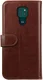 Rosso Element Motorola Moto G9 Play / E7 Plus Hoesje Book Cover Bruin afbeelding 2