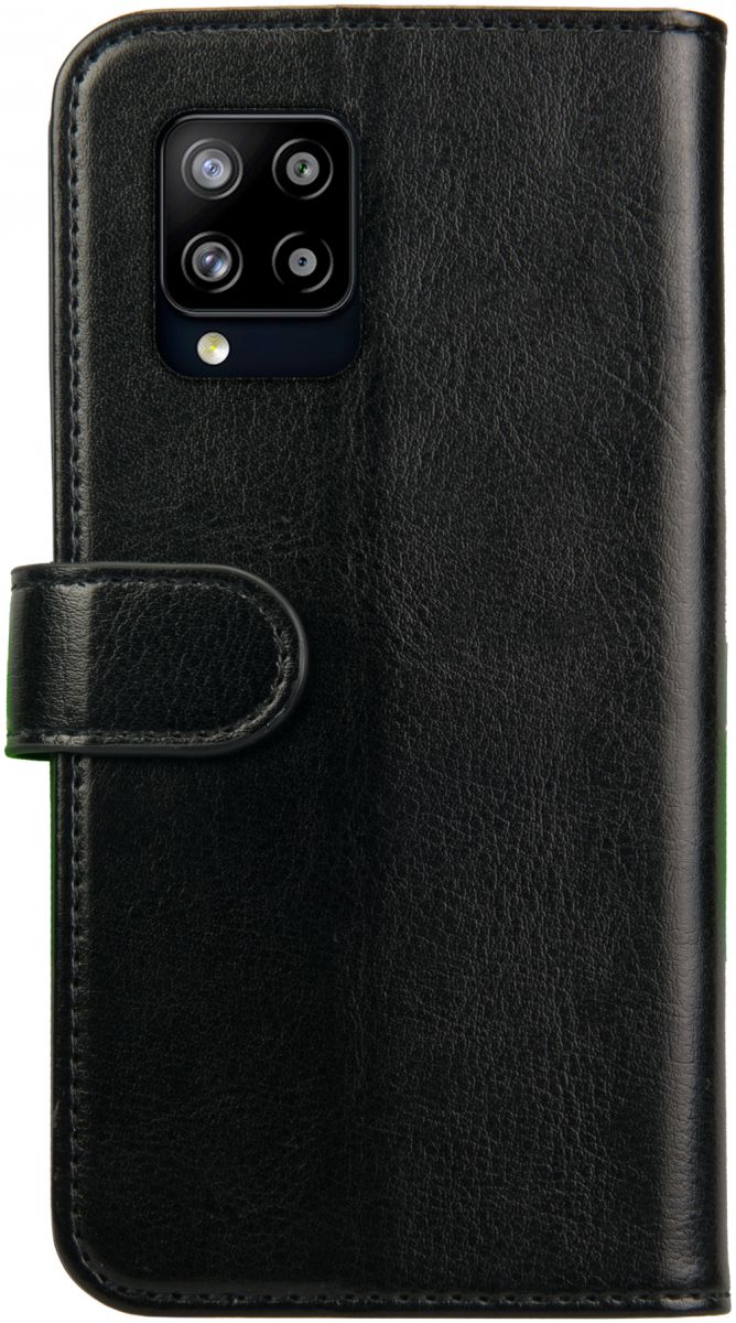 Rosso Element Samsung Galaxy A42 Hoesje Book Cover Zwart afbeelding 2