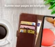 Rosso Element Samsung Galaxy A42 Hoesje Book Cover Bruin afbeelding 9