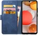 Rosso Element Samsung Galaxy A42 Hoesje Book Cover Blauw afbeelding 1