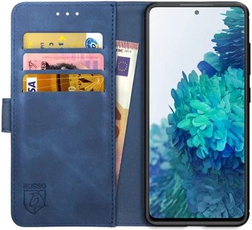 Rosso Element Samsung Galaxy S20 FE Hoesje Book Cover Blauw