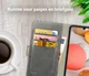 Rosso Element Samsung Galaxy A42 Hoesje Book Cover Grijs afbeelding 6