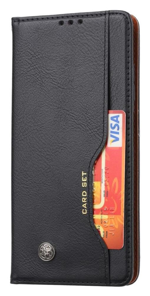 Xiaomi Poco X3/X3 Pro Hoesje Portemonnee Book Case Kunstleer Zwart afbeelding 1