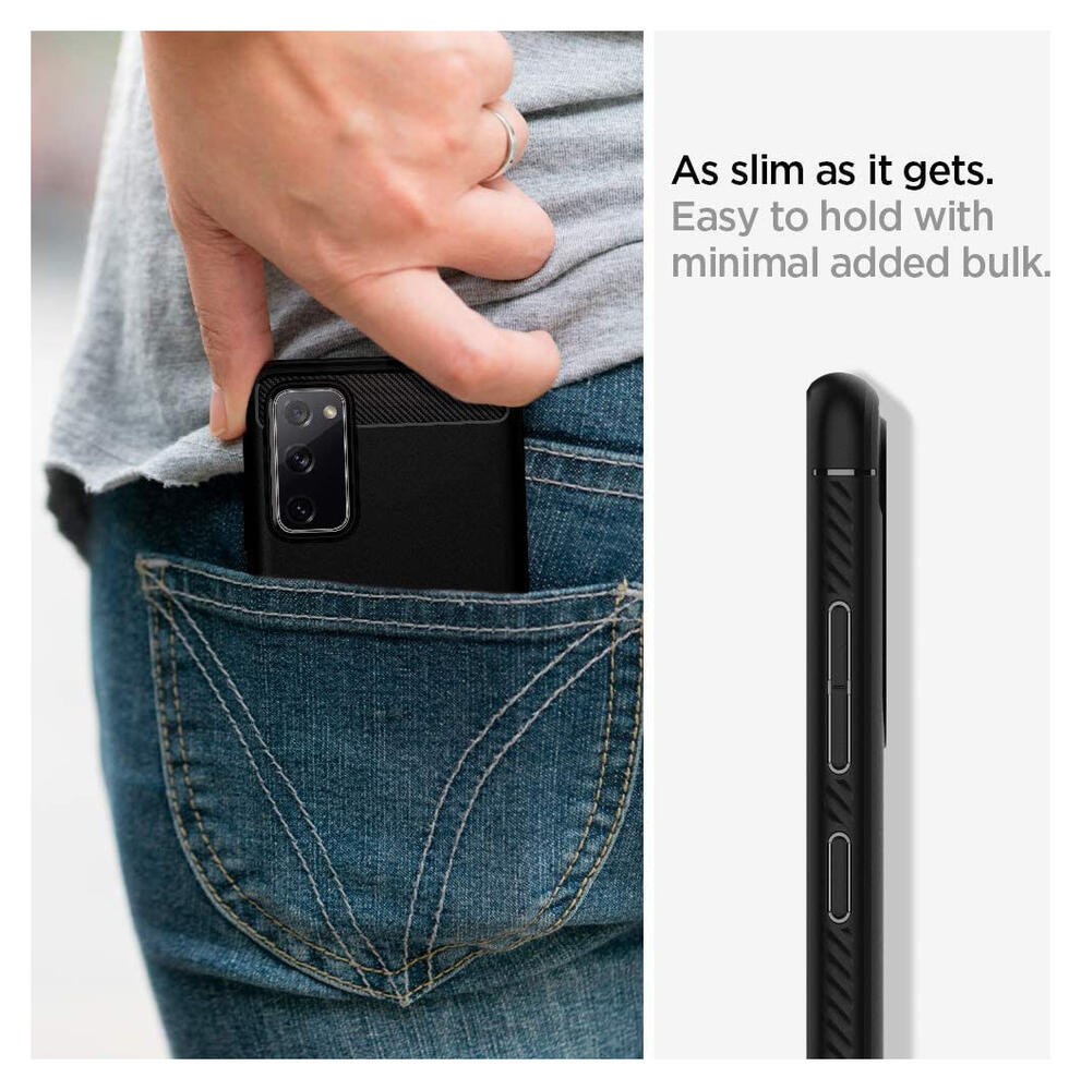 Spigen Rugged Armor Samsung Galaxy S20 FE Hoesje Zwart afbeelding 5