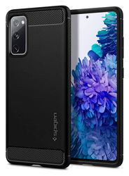 Spigen Rugged Armor Samsung Galaxy S20 FE Hoesje Zwart afbeelding