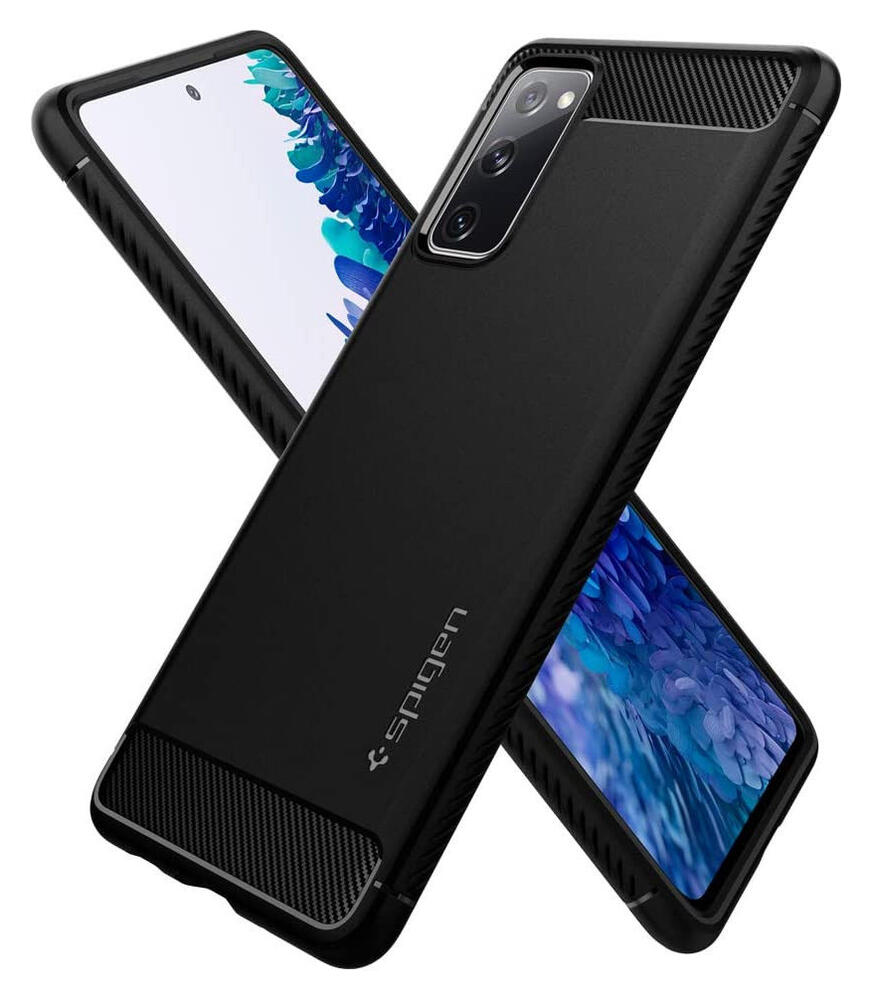 Spigen Rugged Armor Samsung Galaxy S20 FE Hoesje Zwart afbeelding 2