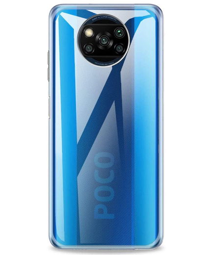 Xiaomi Poco X3 / X3 Pro Hoesje Dun en Flexibel TPU Transparant afbeelding 1