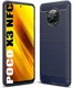 Xiaomi Poco X3/X3 Pro Hoesje Geborsteld TPU Flexibele Back Cover Blauw afbeelding 5