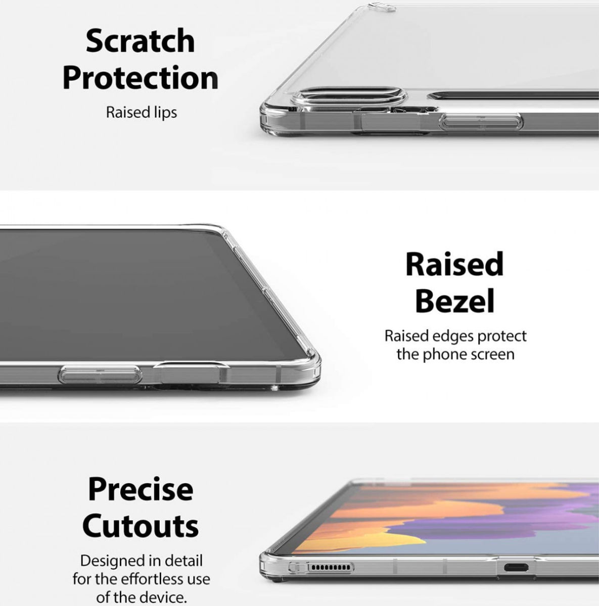 Ringke Fusion Samsung Galaxy Tab S7 Hoes Transparant afbeelding 11