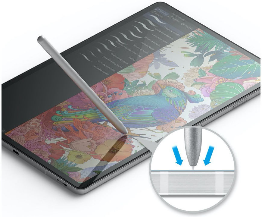 Ringke Invisible Defender Samsung Galaxy Tab S7 Plus Screenprotector afbeelding 3