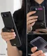 Ringke Folio Signature Samsung Galaxy Z Flip Hoesje met Koord Zwart afbeelding 5
