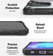Ringke Fusion X Xiaomi Redmi Note 9 Hoesje Zwart afbeelding 5