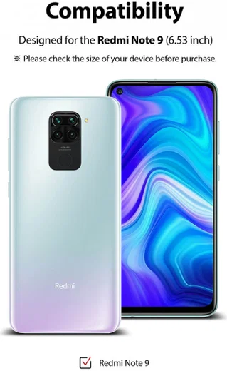Ringke Dual Easy Wing Xiaomi Redmi Note 9 Screenprotector (Duo Pack) afbeelding 10