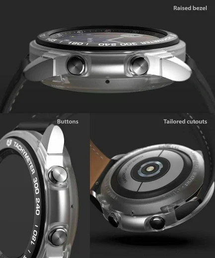 Ringke Air Sports Bezel Styling Galaxy Watch 3 41MM Combo Pack Zwart afbeelding 5