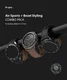 Ringke Air Sports Bezel Styling Galaxy Watch 3 41MM Combo Pack Clear afbeelding 6