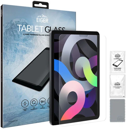 Eiger Apple iPad Air 2020/Pro 11 Tempered Glass Case Friendly Plat afbeelding 1
