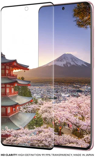 Eiger Samsung Galaxy S20 FE Tempered Glass Case Friendly Gebogen afbeelding 5