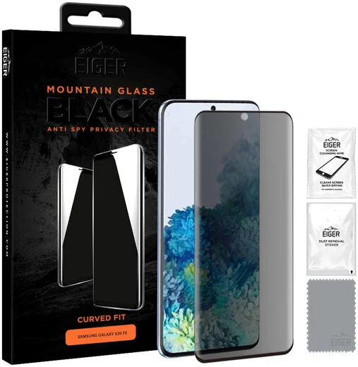 Eiger Mountain Privacy Glass Samsung Galaxy S20 FE Screen Protector afbeelding 4