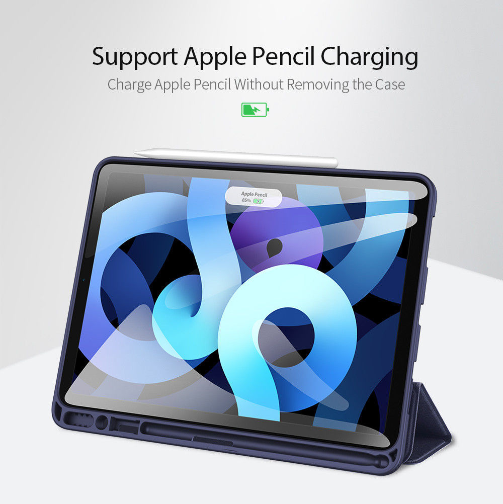 Dux Ducis Osom Series Apple iPad Air 2020 / 2022 Hoes Tri-Fold Blauw afbeelding 12