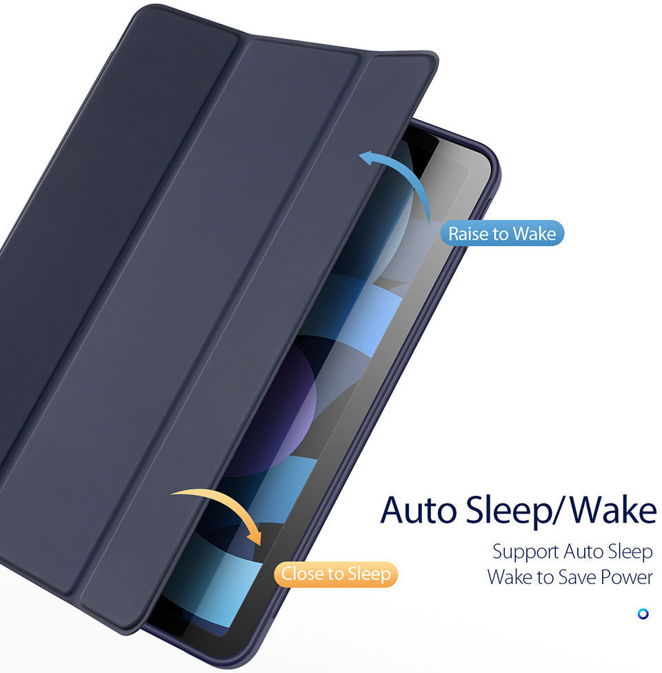 Dux Ducis Osom Series Apple iPad Air 2020 / 2022 Hoes Tri-Fold Blauw afbeelding 5