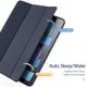 Dux Ducis Osom Series Apple iPad Air 2020 / 2022 Hoes Tri-Fold Blauw afbeelding 5