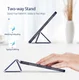 Dux Ducis Osom Series Apple iPad Air 2020 / 2022 Hoes Tri-Fold Blauw afbeelding 7