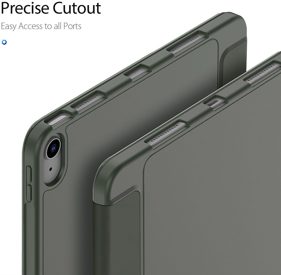 Dux Ducis Osom Series Apple iPad Air 2020 / 2022 Hoes Tri-Fold Groen afbeelding 7