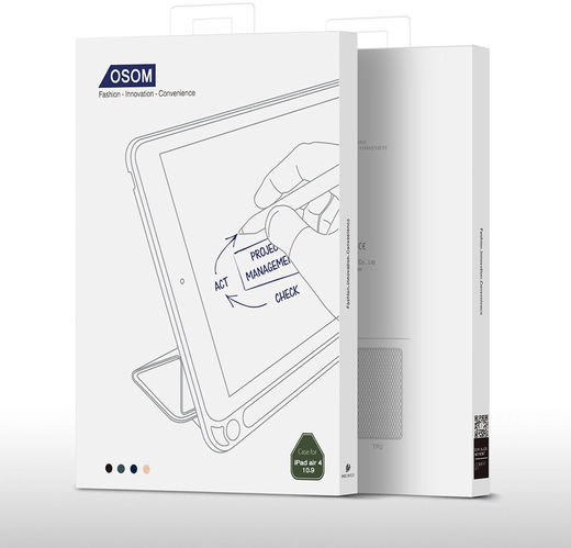 Dux Ducis Osom Series Apple iPad Air 2020 / 2022 Hoes Tri-Fold Groen afbeelding 12