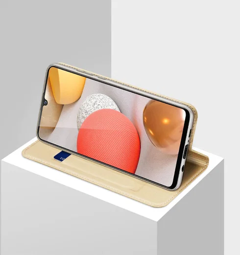 Dux Ducis Skin Pro Series Samsung Galaxy A42 Hoesje Goud afbeelding 9