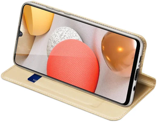Dux Ducis Skin Pro Series Samsung Galaxy A42 Hoesje Goud afbeelding 11