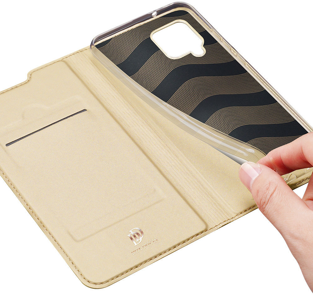 Dux Ducis Skin Pro Series Samsung Galaxy A42 Hoesje Goud afbeelding 6