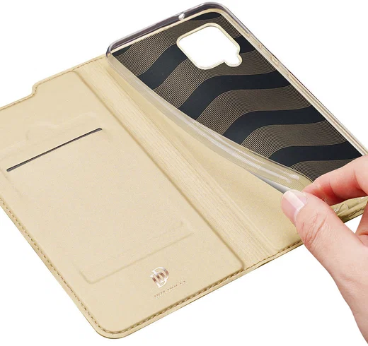 Dux Ducis Skin Pro Series Samsung Galaxy A42 Hoesje Goud afbeelding 6