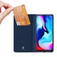 Dux Ducis Skin Pro Series Motorola Moto E7 Plus Flip Hoesje Blauw afbeelding 2