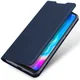 Dux Ducis Skin Pro Series Motorola Moto E7 Plus Flip Hoesje Blauw afbeelding 4