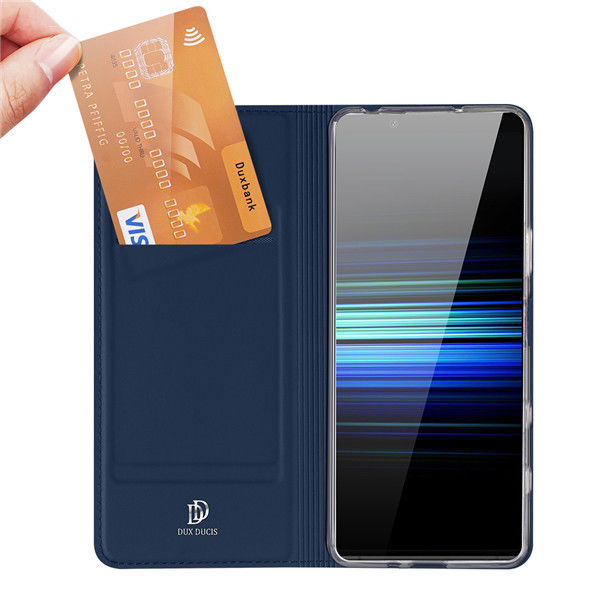 Dux Ducis Skin Pro Series Sony Xperia 5 II Hoesje Blauw afbeelding 2