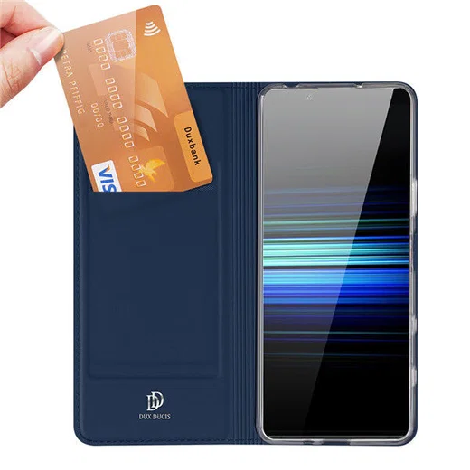 Dux Ducis Skin Pro Series Sony Xperia 5 II Hoesje Blauw afbeelding 2