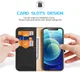 Dux Ducis Hivo Series Apple iPhone 12 / 12 Pro Hoesje Book Case Blauw afbeelding 3