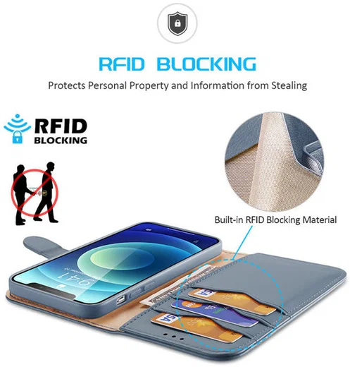 Dux Ducis Hivo Series Apple iPhone 12 / 12 Pro Hoesje Book Case Blauw afbeelding 4