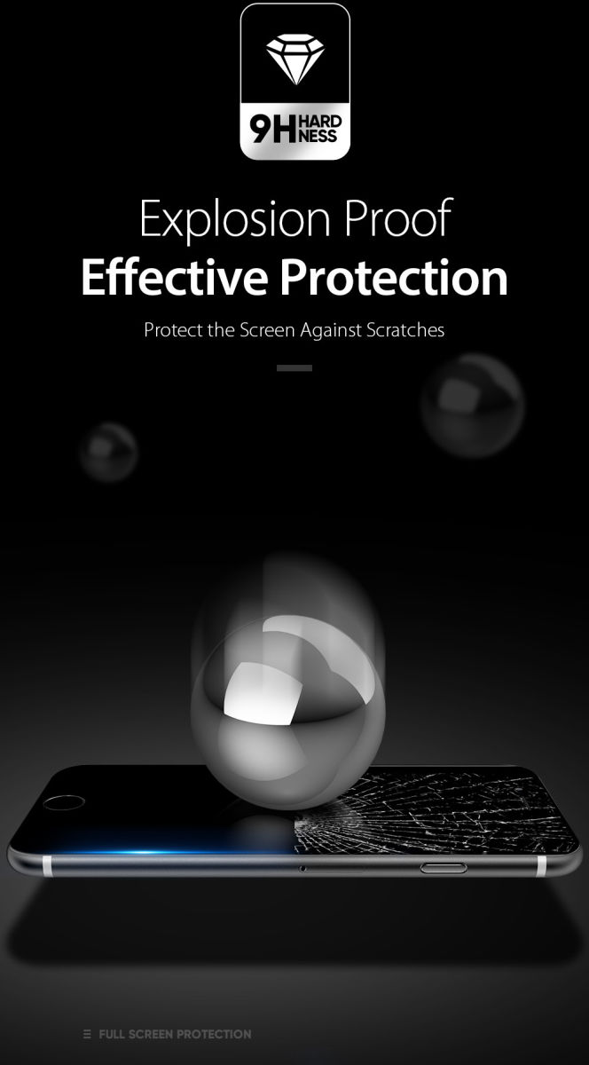 Dux Ducis iPhone 8 / 7 / SE 2020 / 2022 Tempered Glass Screenprotector afbeelding 5