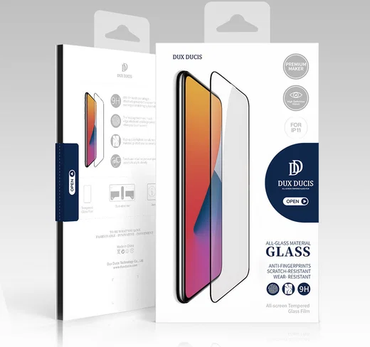 Dux Ducis Apple iPhone 11 Tempered Glass Screen Protector afbeelding 11