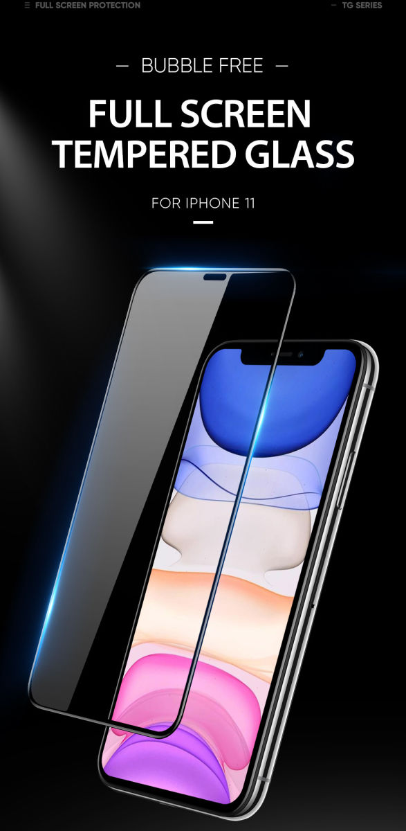 Dux Ducis Apple iPhone 11 Tempered Glass Screen Protector afbeelding 4